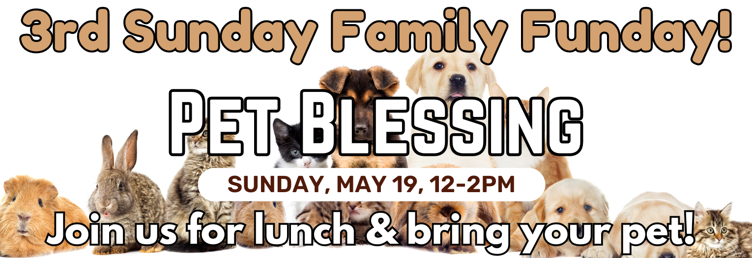 Family Funday - Pet Blessing